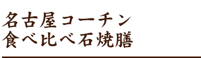 名古屋コーチン食べ比べ石焼膳